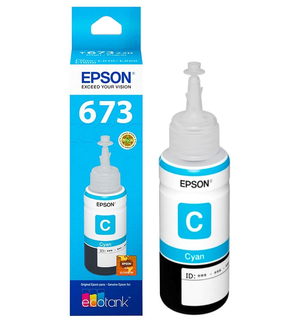 KIT DE 6 TINTAS T673 EPSON L800 – FP Tecnologi System